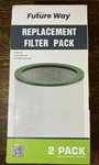 Pack Of Future Way Replacement Air Purifier Filters TP01, TP02, BP01. Fixed Price $20.00.