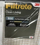 3M Havac Furnace/ac Air Filters Clean Living Mpr 300 14X30X1 (6 Pk New Filtrate. Fixed Price $79.00.