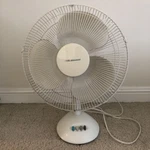 Lakewood 16 Inch Oscillating 3-SPEED Desk Fan. Fixed Price $69.00.