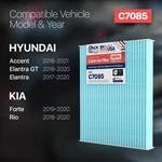 3 Pack Bnx Tru Filter Premium Cabin Air C7085 Hepa New. Fixed Price $25.50.
