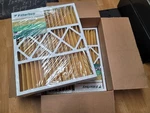(2) Filterbuy 20X25X5 Air Filters Furnace Replacement For Honeywell (merv 11). Fixed Price $24.99.