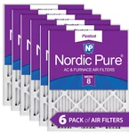 Nordic Pure 20X20X1 Pleated Merv Air Filters 6 Pack, Furnace/ac, Mpr 800. Fixed Price $59.99.