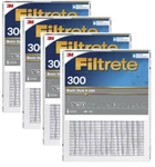 3M 301-4 16" X 25" 1" Gray Dust Reduction Filtrete Furnace Filter Pack Of. Fixed Price $54.90.