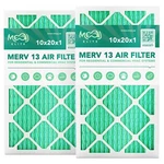10X20X1 Air Filter (2-PACK) Merv 13 Moaj Elite Bacterial & Viral Defense .... Fixed Price $47.87.