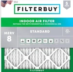 25X25X1 Filterbuy Air Filters, Pack, Allergen,pollen, Dust Mites, Mold, Dander. Fixed Price $50.00.