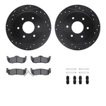 WHVH1-67001 R1 Concepts Brake Disc And Pad Kits 2-WHEEL Set Rear For Titan QX56. Fixed Price $245.66.