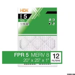 20 In. X 25 Standard Pleated Furnace Air Filter Fpr 5, Merv 8 (12-PA. Fixed Price $58.26.