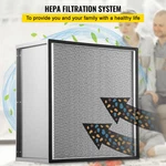 Hepa Replacement Filter, 24''X24''X11.5'' True Pleated Air. Fixed Price $179.25.