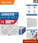 Merv 11 6 Count Pleated Filters For Hvac - Protect Your Home From Allergens. Fixed Price $86.99.