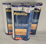 6 Filtrete 3M Standard Whole House Water Filter Replacement Filtration Pk 2X. Fixed Price $40.49.