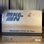K&n 16" X 20" 1" Reusable Non-woven Synthetic Home Hvac Filter HVC-11620. Fixed Price $60.00.
