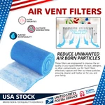 Vent Air Filters Merv 8 Electrostatic Triple Filtration Floor. Fixed Price $14.87.