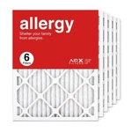 Airx Filters 16.5X21.5X1 11 Pleated Hvac Furnace Filter, Allergy 6-PAC.... Fixed Price $100.74.