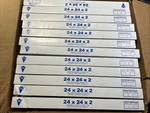 (case Of 12) Rheem EQP4024242 X MERV8 Pleated Hvac Air Furnace Filters. Fixed Price $112.00.