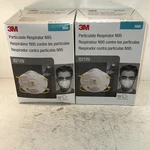 20 New 3M 8210V N95 Particulate Respirator Protective Dust Masks Exhale Valve. Fixed Price $38.80.