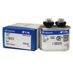 (2-PACK) Uf / Mfd X 440 Vac Genteq Capcom Oval Capacitor C402L 27L1021. Fixed Price $18.20.