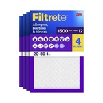Filtrete 20X30X1 Furnace Air Filter, Merv 12, Mpr 1500, Certified Asthma &.... Fixed Price $67.28.