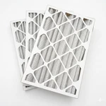 Furnace Air Filters 16X25X4 Merv 8 Pleated Brand New Lot Of 3 Pack Open Box. Fixed Price $39.95.