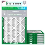 16X25X1 Air Filter Merv 8 Essential Dust & Allergy Defense (6 Pack). Fixed Price $57.27.