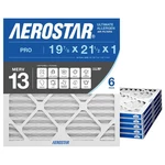 Aerostar 19.875X21.5X1 Merv 13 - 6 Count Pleated Hvac, Pack,. Fixed Price $91.99.