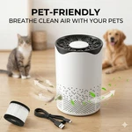 Small Purifier For Pet Hair Odor Eliminator Hepa Filter Personal Cleaner. Fixed Price $22.96.