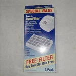 Kaz Dynafilters Air Replacement Cartridges Pack Model K14-3P New. Fixed Price $6.95.