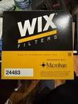 Wix Cabin Air Filter 24483 - New. Fixed Price $14.00.