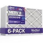 Bnx Trufilter 16X25X1 Air Merv 8 (6-PACK) Made In Usa Dust & Pe. Fixed Price $57.23.