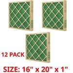 Flanders Filters, 16" X 20" 1" Precisionaire Nested Glass - ( 12 Pack ). Fixed Price $27.99.