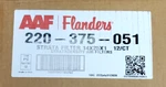 220-375-051 Aaf Flanders Air Filter Flat Panel Ez Ii 14X25X1 12 Pack Nib. Fixed Price $20.00.