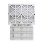 16X20X1 Air Merv 10 Pleated By Glasfloss - Box Of 12 Ac/furnace Filters. Fixed Price $68.31.