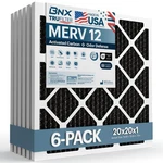 Remove Odors And Smoke - Bnx Trufilter 20X20X1 Merv 12 6 Pack. Fixed Price $129.99.