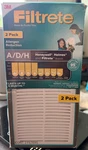 Filtrete A/d/h Allergen Reduction Hepa Air Purifier Replacement Filter, 2-PACK. Fixed Price $13.95.