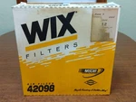 Wix Air Filter 42098 Round Intake Element New Box. Fixed Price $28.00.
