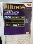 3M Filtrete Healthy Living 12X36X1 Ultra Allergen Reduction Air Filter Pack. Fixed Price $159.99.