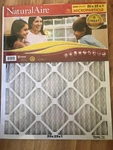 Flanders Naturalaire Pleated Microparticle Filter, 20X25X1- In, Merv 10, 3-PACK. Fixed Price $14.99.