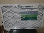 Filterbuy 16X25X1 Pleated Air Filters, Replacement For Hvac 4 Pack. Fixed Price $45.00.