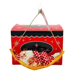 Christopher Radko Sleepy Time Santa Hammock Glass Christmas Ornament New In Box. Fixed Price $224.95.