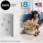 Simply 20X25X4 Air Filter, Merv 8, Mpr 600, 1 Pack, Furnace For Hvac. Fixed Price $39.51.