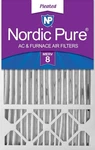 Nordic Pure 16X25X5 Merv 8 Air Filter Honeywell/lennox Replacement Nominal. Fixed Price $39.99.