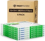 Trightfilters 10X10X1 Air Merv 8 Pleated For Home Hvac Furnace 6-PACK. Fixed Price $29.99.