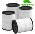 4PK KJ80 3-IN-1 Filters AF3080 For Druiap Purifier Compared To Part#. Fixed Price $27.99.