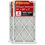 2-PACK Merv 11 Hvac Air Filters Micro Allergen Defense, Mpr 1000, 3- Life. Fixed Price $48.99.