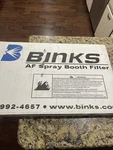 Binks 29-2186-3 Af Spray Booth Filter. Fixed Price $149.95.
