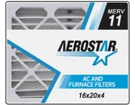 Aerostar 16X20X4 Merv 8 Pleated Air Filter, Furnace Pack. Fixed Price $90.95.
