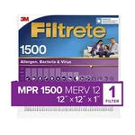 3M Filtrete 12 In. W X H Merv Pleated Air Filter (pack Of 4). Fixed Price $85.20.