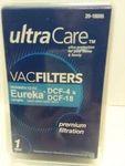 Ultracare Vacfilter #20-18005 Eureka Uprights DCF-4 & DCF-18. Fixed Price $6.95.