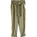 Treasure & Bond Women Bottoms Pants Knit Paper Bag High Waist Olive Nwt 6. Fixed Price $79.00.