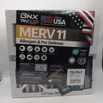 Allergen Defense Merv 11 Filters 6-PACK Electrostatic Air Quality Solution. Fixed Price $29.99.