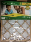 Natural Aire Standard Pleated Filter, 20X25X1-IN., 3-PACK 87357.012025. Fixed Price $7.99.